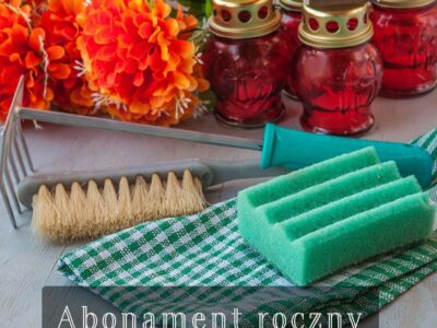 Sprzątanie grobów - abonament roczny