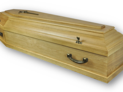 jasna dębowa trumna francuska