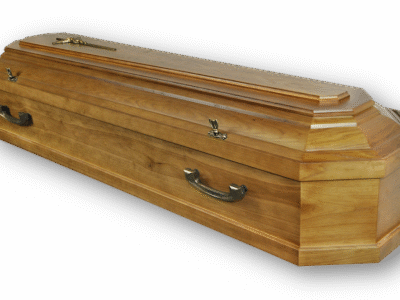 trumna dębowa klasyczna brązowa